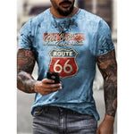 Camiseta Masculina Route 66 - 73MotoSports