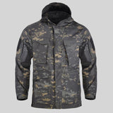 Jaqueta camuflada com capuz - 73MotoSports