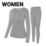 Conjunto de roupa íntima feminina, forrado em lã, elástico, inverno, motocicleta, esqui - 73MotoSports