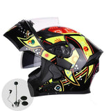 Capacete Jiekai com bluetooth,  Flip 3/4 - 73MotoSports