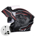 Capacete Jiekai com bluetooth,  Flip 3/4 - 73MotoSports