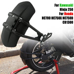 Para-lamas traseiro para motocicleta, Kawasaki Ninja 250, Honda NC700, NC750x, NC750d, CB1300 - 73MotoSports