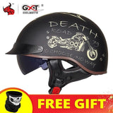 Capacete Gxt modelo retrô - 73MotoSports