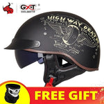 Capacete Gxt modelo retrô - 73MotoSports