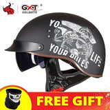 Capacete Gxt modelo retrô - 73MotoSports