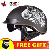 Capacete Gxt modelo retrô - 73MotoSports