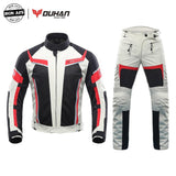 Conjunto de roupa Duhan, respirável,  primavera-verão - 73MotoSports