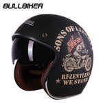 Capacete vintage BULLBIKER - 73MotoSports