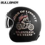 Capacete vintage BULLBIKER - 73MotoSports