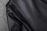 Jaqueta de couro legítimo Leather Jacket - 73MotoSports