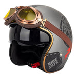 Capacete Soman Vintage - 73MotoSports