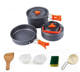 Kit utensílios de mesa para acampamento - 73MotoSports