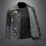 Jaqueta Jeans retro - 73MotoSports