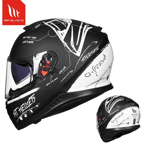 Capacete MT Helmet Visera Dupla - 73MotoSports