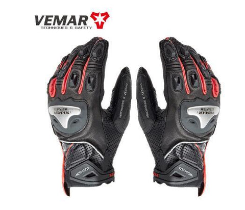 Luva de couro Vemar - 73MotoSports