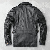 Jaqueta couro legítimo Genuine Leather Jacket - 73MotoSports