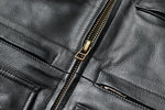 Jaqueta couro legítimo Genuine Leather Jacket - 73MotoSports