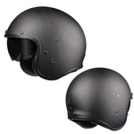 Capacete Vintage em Fibra de Carbono - 73MotoSports