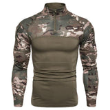 Camiseta manga longa estilo militar - 73MotoSports